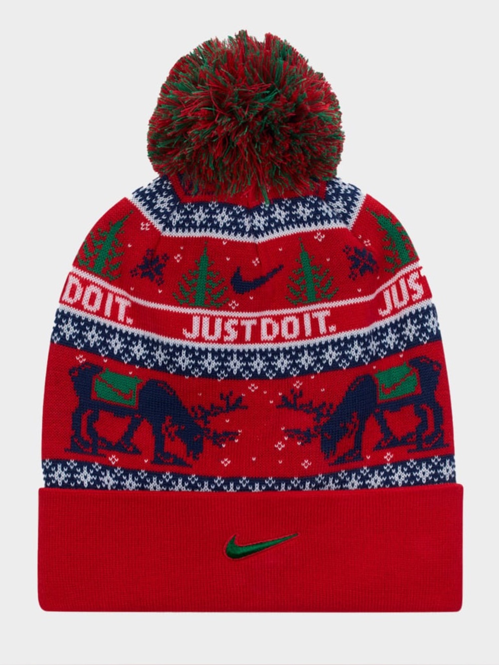 NIKE Peak Pom Beanie
